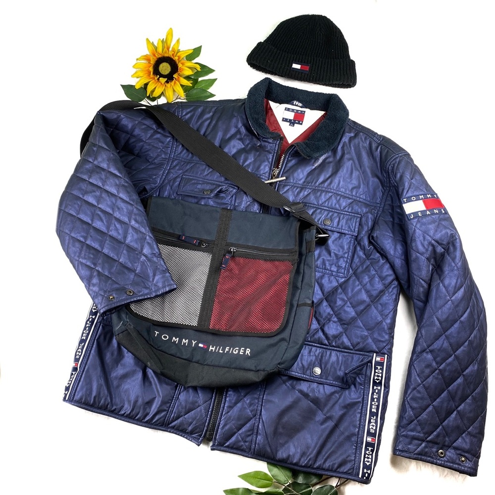 Vintage Tommy Hilfiger Quilted Puffer Jacket
